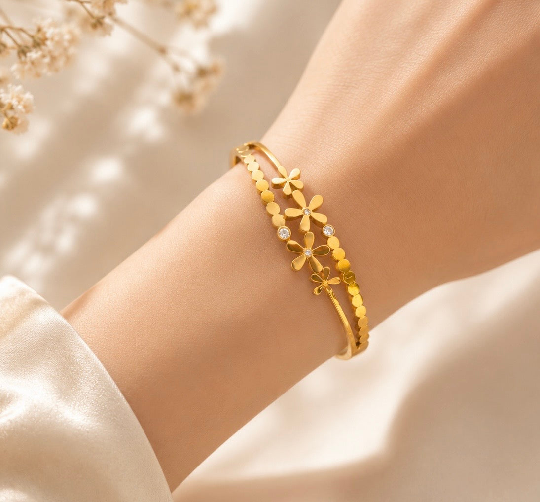 Golden Bloom Bracelet