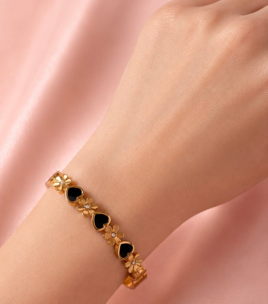 Blooming Heart Cuff