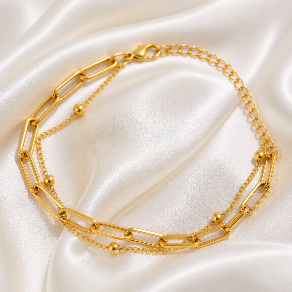 Paperclip Chain Bracelet