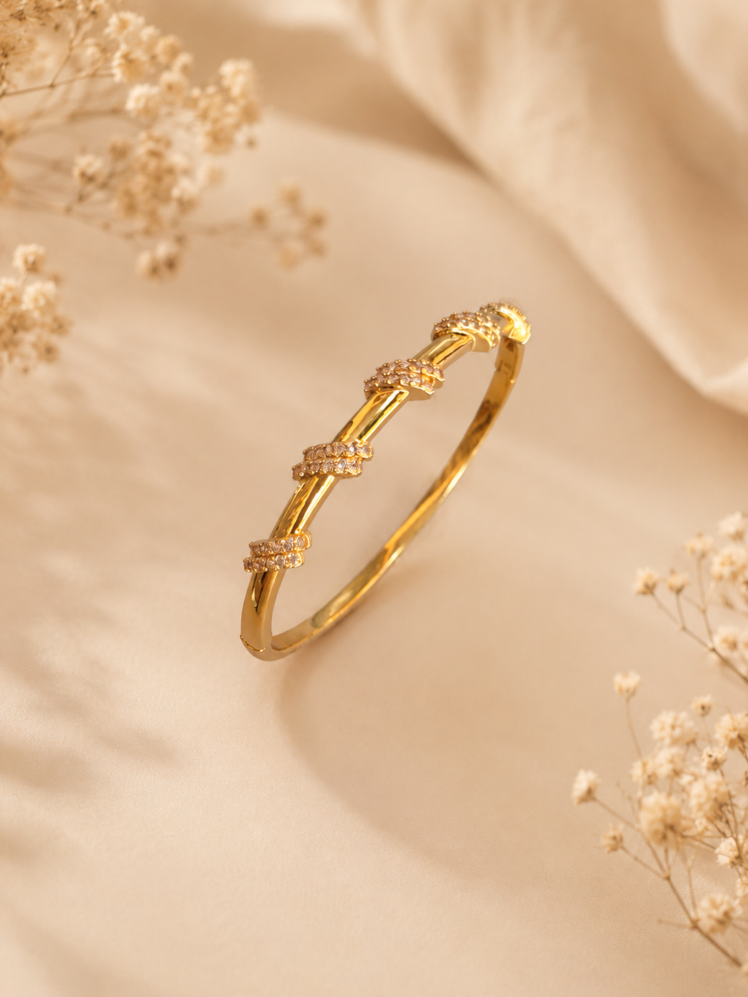 Twisty Pavè Bangle