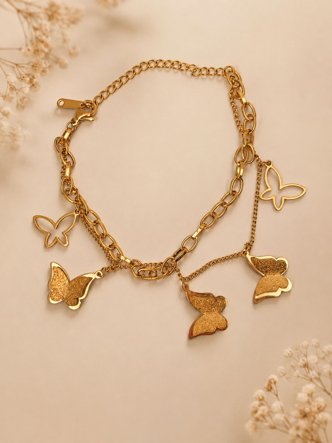 Flutter Charm Bracelet