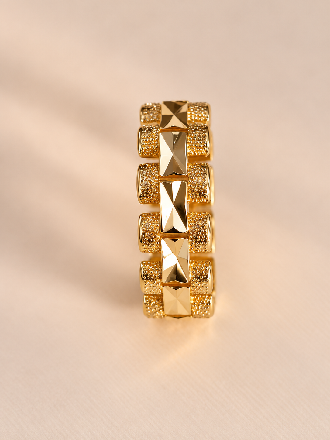 Geo Glam Ring